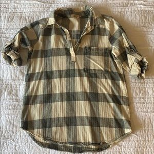 Flannel Henley